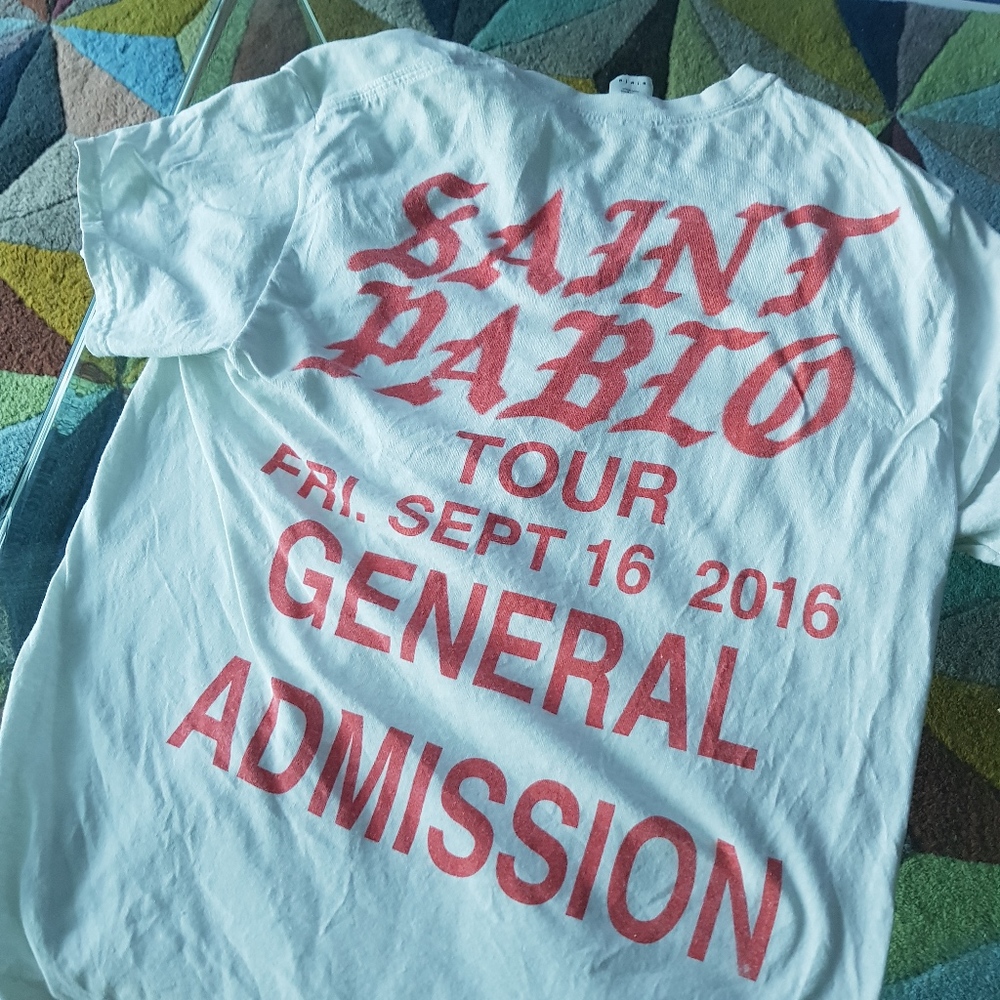 Kanye West Pablo Merch Tee M